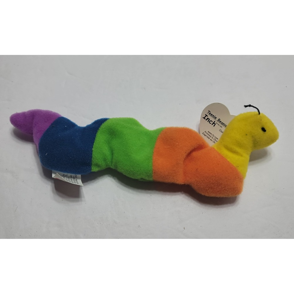 Ty Teenie Beanie Babies McDonald's Inch the Worm and Spinner the Spider Set 1999
